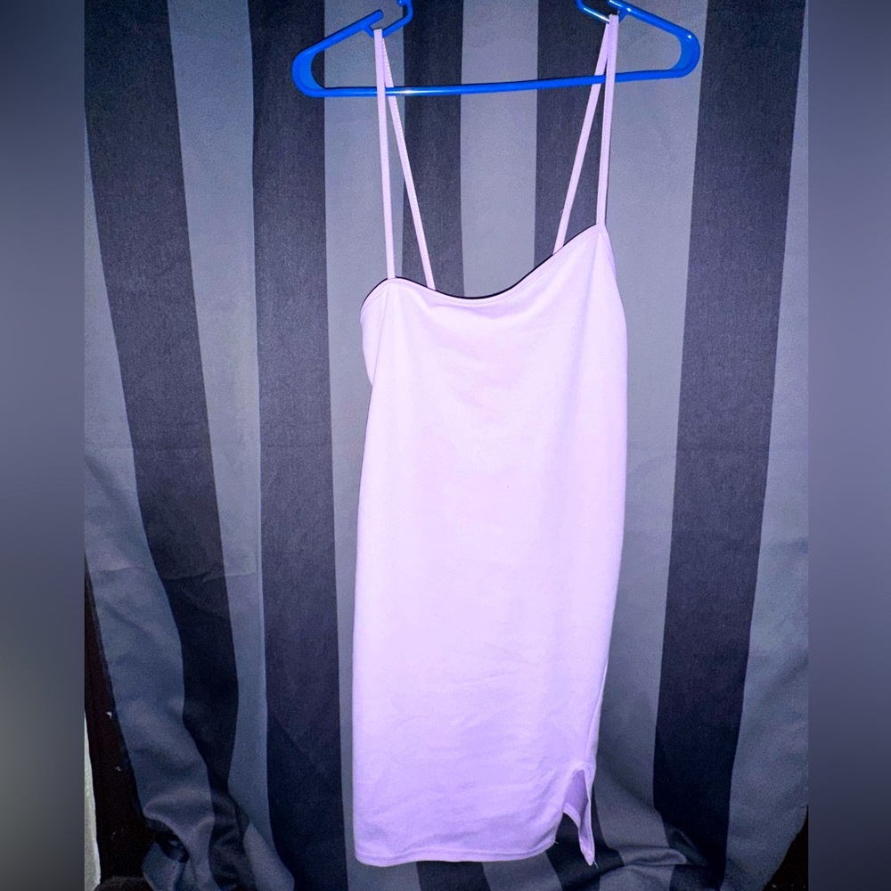 PrettyLittleThing Lavender Mini Dress